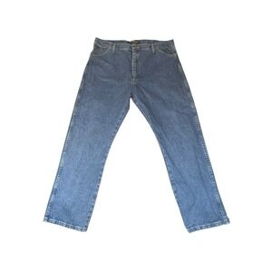 Wrangler George Strait Collection Men's Relaxed Fit Blue Denim Jeans Size 42x30
